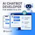 create an advanced ai chatbot for websites, apps, or businesses