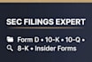 research and analyze sec filings on edgar