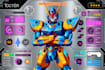 draw mecha robot character sheet design