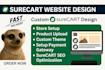 setup surecart 3dcart ecommerce website design redesign list products SEO setup