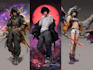 draw anime and game style characters art