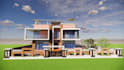 create sketchup 3d models  with interior, exterior renders