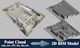 convert point cloud scan to 3d bim model using revit