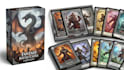 do custom battle card game design playing card board game fantasy card tuck box