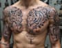 create a profesional tribal tattoo design
