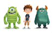 create custom cartoons, mascots and character designs