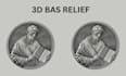 sculpt 3d bas relief for 3d printing architecture bas relief 3d coin modeling