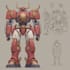 make sci fi, mecha, cyberpunk, cyborg character design