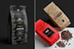 design coffee packaging, coffee bag , coffee label