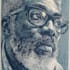 create a portrait print linocut