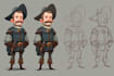 design 2d game characters and game assets