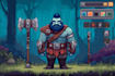 make a 2d game characters and game assets