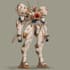 design custom mecha, robot, cyborg character