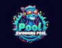 design awesome swimming pool logo