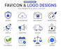 design a custom favicon, website icon and app icon