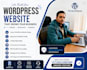 create responsive website in wordpress HTML CSS js and PHP