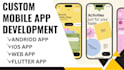 develop custom flutter mobile app crypto wallet app fintech app for android ios