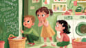 illustrate gentle and expressive children book scenes
