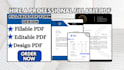 create fillable pdf form or design an adobe PDF interactive forms