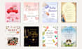 design greeting card, invitation card, and party invitation