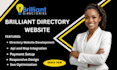 build business brilliant directory website geodirectory listingpro hivepress