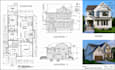 be architect of city permit drawing, 2d floor plans, blueprints and 3d rendering