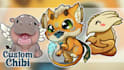 draw a cute chibi illustration