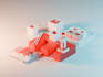 make low poly game ready 3d models in blender