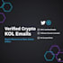 find verified twitter email ids of crypto kols