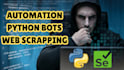 develop python bots, automation scripts , website scrapers