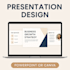design professional powerpoint or canva slide design for you