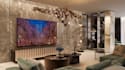 render luxury villa exterior,modern interior design,modern facade,outdoor living