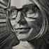 create a portrait print linocut