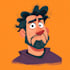 draw cartoon character in vector format
