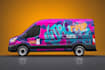 create van wrap design, car wrap design, truck wrap design