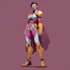 drawing custom superhero character in action