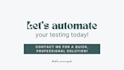 do selenium java automation testing for your web application