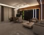 create realistic 3d office interior design and floor layout