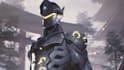 create cinematic render with hard surface mecha or sci fi model