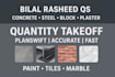 do accurate quantity takeoff, boq using planswift