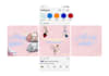 design cute social media graphics