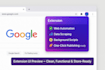 develop custom chrome, edge, and firefox browser extensions