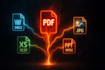do PDF to word, excel, or any format conversion fast