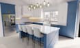 design custom kitchen cabinets using sketchup 3d and rendering