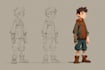 draw high quality 2d game characters