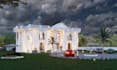 do photorealistic 3d exterior rendering for commercial building office or mall