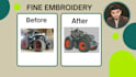 do 3d puff embroidery digitizing in few hours