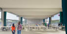 remodel educational building ,classroom design,3d school, lecture hall rendering