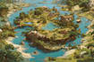 design create your fantasy map, world map, battle map dnd