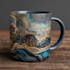 create a custom coffee mug design